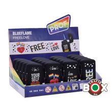 Öngyújtó PROF Jet lángú gumírozott Szabad Szerelem 40804584