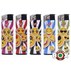   Öngyújtó Prof elektromos, Hologramos 3D-s Motívum, Emoji 40804610