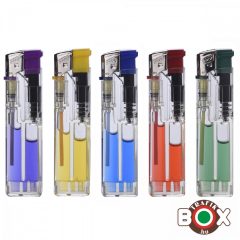   Öngyújtó Prof  átlátszó elektromos  színes gázzal 40804630