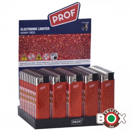 Öngyújtó Prof elektromos Vörös szivárvány hologram 40804633