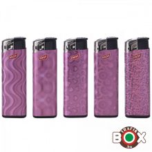 Öngyújtó Prof elektromos Pink szivárvány hologram 40804635