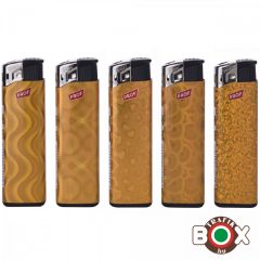   Öngyújtó Prof elektromos Arany szivárvány hologram 40804636