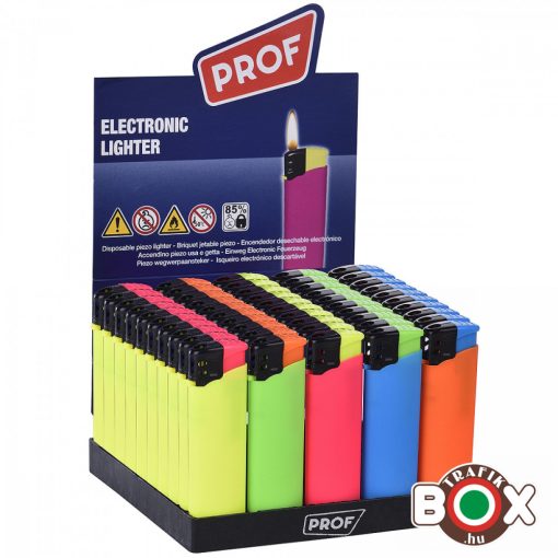 Öngyújtó Prof elektromos Gumirozott Bi-Color 42804219