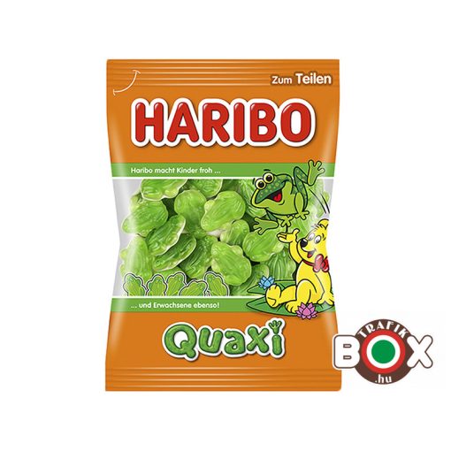 HARIBO Quaxi BÉKA Gumicukor gyümölcs ízű 100 g