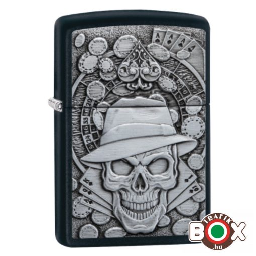 49183 Zippo öngyújtó Gambling Skull