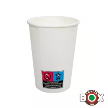 Papírpohár Cappucinós Fehér 180 ml 50 db-os