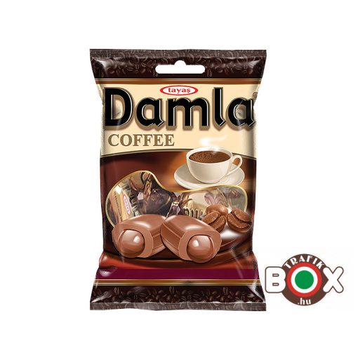 Damla kávé ízű töltött puhakaramella 90g
