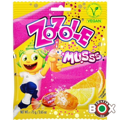 MIESZKO ZOZOLE keménycukorka citrom és narancs ízű 75g