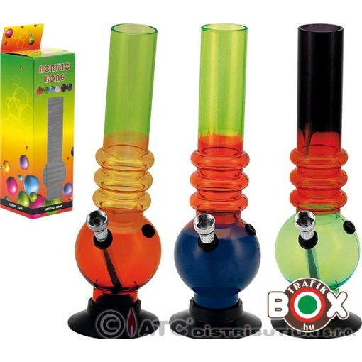 Bong Acrylbong Vegyes színes, 26 cm 67026