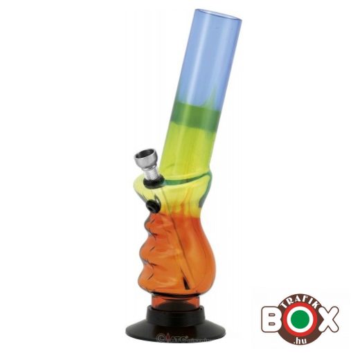 Bong Acrylbong Vegyes színes 25 cm 67028