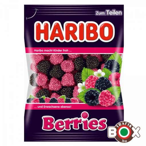 HARIBO Berries Gumicukor Szeder-málna ízű 100 g