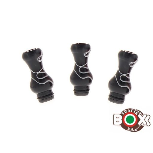 Drip tip Fekete Elektromos cigaretta szipka (Váza-GV121) C42896