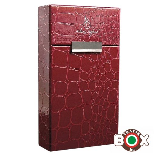 Adami Stefano Cigarettatartó doboz 100 ML Crocco Bordeaux 