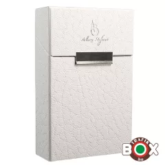 Adami Stefano Cigarettatartó doboz 80 M Leather white