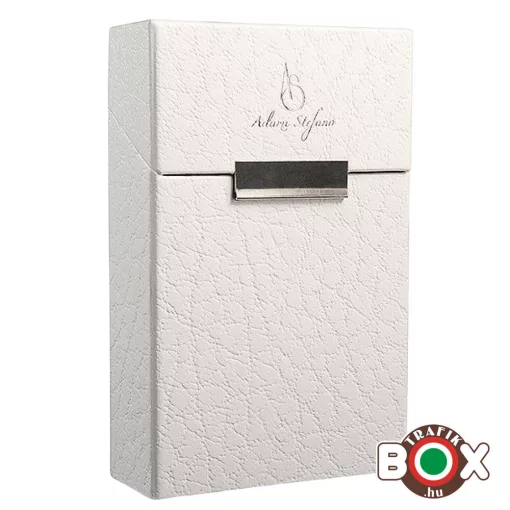 Adami Stefano Cigarettatartó doboz 80 M Leather white