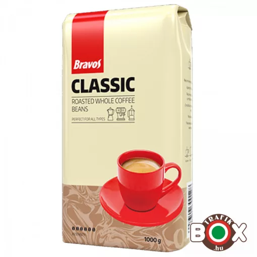 Bravos Classic szemes kávé 1 kg