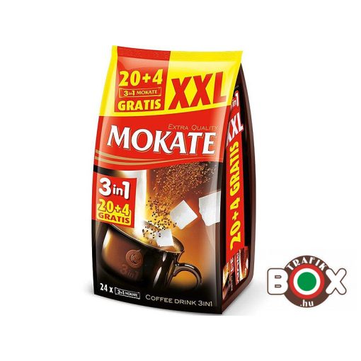 MOKATE 3IN1 XXL 20*17G +4 GRATIS