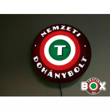 Nemzeti Dohánybolt beltéri Világító Cégér (dekoráció)