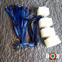 Védettségi igazolvány tartó nyakpánttal