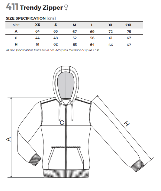 Zipzáros női pullover