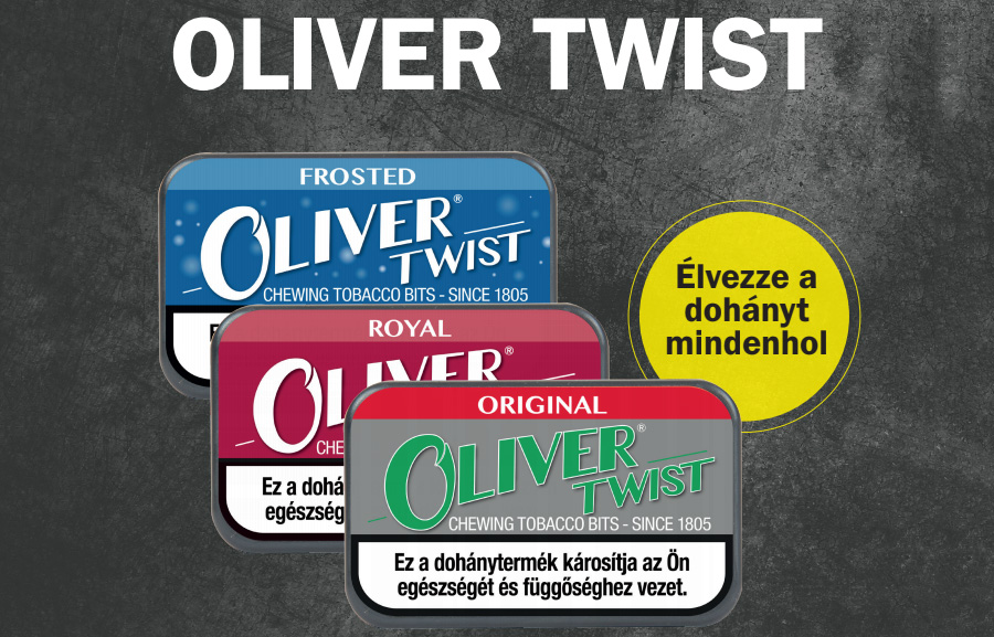 Twist Olivér rágódohány